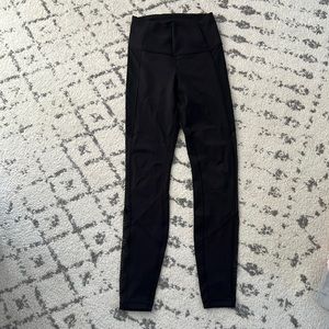 Lululemon Black Spandex